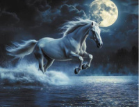 Календарь Трио металл+объем  295*720мм на 2026г. Лунная ночь