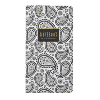 Записная книжка А6  30л. картон, мягк.пер. "Black and White. Восточный мотив" кл.