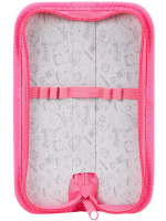 Пенал 1 отд. (190*65*25) молния, лам.картон "Разноцветные перья"