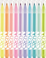 Фломастеры  10цв "Maped. Color Peps Pastel", суперсмываемые