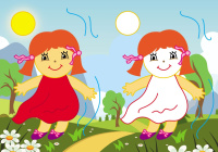 Раскраска по образцу "Здравствуй, время года!", ф.А5, 8стр., для 3-4лет