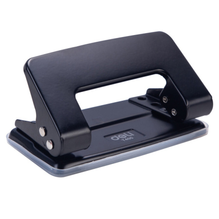 Дырокол Deli   8 лист., металл, серый