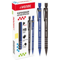 Карандаш механический 0,7мм deVENTE с ластиком, темно-синий корпус
