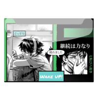 Конверт на клапане А4 Герои аниме комикс, 33*23,5см, 1 отд., пластик