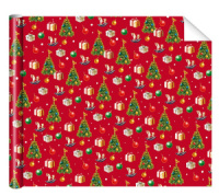 Бумага упаковочная 70*100см "Игрушки"