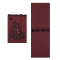 Блокнот А5  30л  "Premium Beaujolais" божоле, гребень