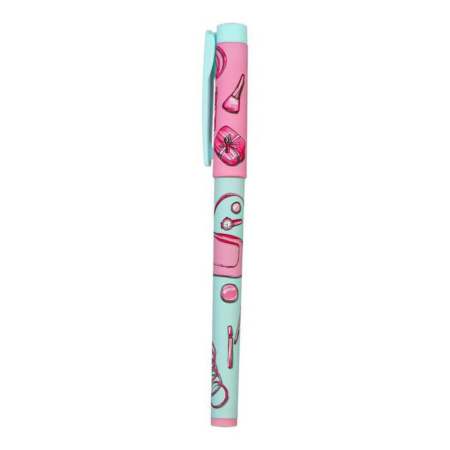 Ручка шар. BV "FreshWrite. Life Style. Pink dream" синяя, 0,7мм