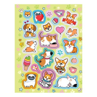 Альбом наклеек А5, 8 стр, Корги и их друзья Альбом наклеек А5, 8 стр, Корги и их друзья