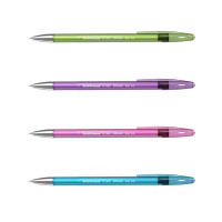 Ручка гелевая EK R-301 Spring Gel Stick  черная, 0,5мм