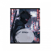 Тетрадь А5 24л кл. Erich Krause "Samurai" MIX-PACK