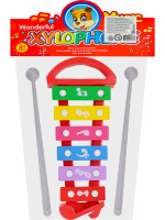 Ксилофон 21см "Нота" 6 тонов