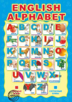 Плакат 21*30см "Английский алфавит" Дубль!!!