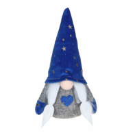 Сувенир новогодний "Гном" 23см , с LED подсветкой