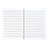 Тетрадь для нот А4 32л. вертик., гребень "Песня ветра"