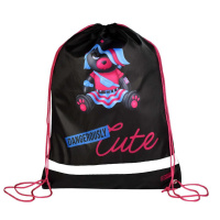 Мешок для обуви 1 отд, 360*480 светоотр. "Плюшевый мишка"