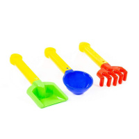 Набор игрушек. Совок, грабли, ковшик