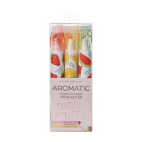 Набор текстовыделителей "BrunoVisconti. Tutti frutti" 3 цв., 1-5мм, ароматизированные