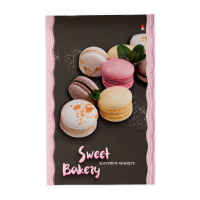 Блокнот А5  40л скоба "Донат рулит!" клетка, 4 дизайна