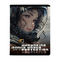 Тетрадь А5 48л кл. Альт "Гравитация" мат.лам.