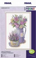 Набор  для вышивания крестиком 17*25см "Цветы Прованса"