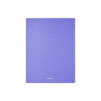 Папка 2 кольца 24 мм пластик А4 Matt Pastel ассорти