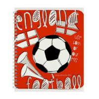 Тетрадь А5  80л кл. гребень Альт "Футбол. Чемпионы"