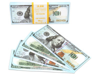 Деньги шуточные "100 долларов"