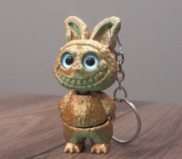 Брелок 3D "Чабубу" 7 см, цвет ассорти