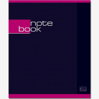 Тетрадь А5  96л кл  Строгая тетрадь, гребень, матовый УФ-лак