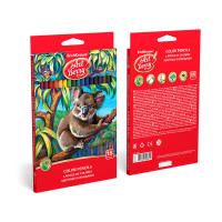 Карандаши цвет. 18цв "Artberry" трехгранные