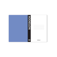 Тетрадь А4  48л кл. скоба Erich Krause  "Neon" пластик. обложка, голубая