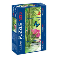 Пазлы 1020 элементов TRIPTYCH  "Бабочки" 3 картинки в 1 коробке