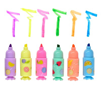 Текстовыделитель "BrunoVisconti. CandyMarker" ассорти 6 цв., 1-5мм, ЦЕНА ЗА 1ШТ, ОТГРУЗКА ДИСПЛЕЕМ