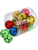 Мяч попрыгун  3,2см "Футбол" 15шт/уп