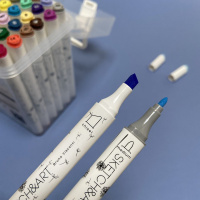 Набор маркеров для скетчинга  36цв. пулевидн. Sketch&Art. Большой, двусторон., 1,0-5,0мм