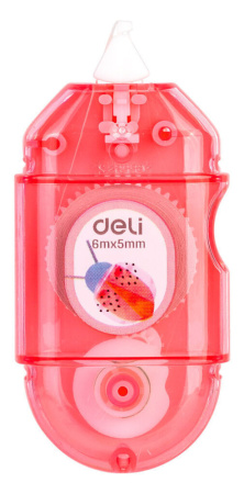 Корректирующая лента Deli 5мм*6м, ассорти
