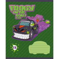 Тетрадь А5 12л лин. Полиграф Принт "Мульти авто" ассорти