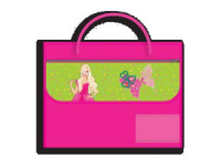 Папка для труда А4 1 отд. липучка, с ручками Принцесса Мелания