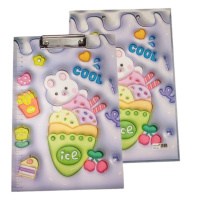 Клипборд Egoist "Зверята" 31,5*22 см ассорти дизайнов