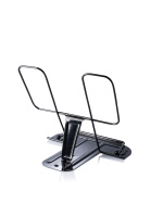 Подставка для книг, полностью металл, черная