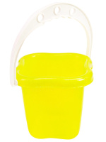 Набор игрушек. Ведро 0,8л прозр., Лопатка 21 прозр., Грабли 21 прозр