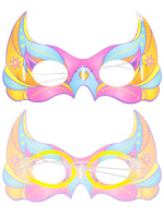 Карнавальная маска "Супергерой" светится