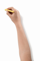 Мел цветной школьный 10шт COLOR'PEPS, "без грязи" круглый