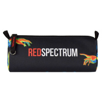 Пенал-косметичка (200*85*65) молния, ткань "Ред спектрум"