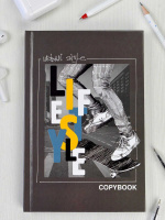 Блокнот А5 7БЦ  96л "Урбан" кл., глянц.лам.