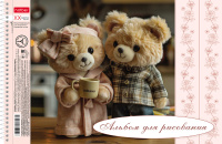 Альбом А4 32 гребень "Ассорти. Выпуск №4" перф.на отрыв, пл. 100 гр/м, 5диз.в блоке