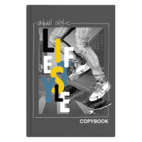 Блокнот А5 7БЦ  96л "Урбан" кл., глянц.лам.