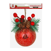 Шар с декором, пластик