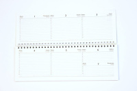 Планинг дат. 2024г, 290*100мм  64л., гребень "Серая фактура" глянц.лам.