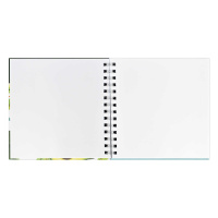 Скетчпад 195*195мм  80л., гребень, 100гр/м2 "Вязаные звери"